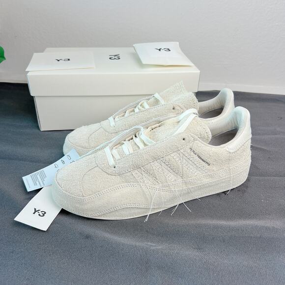 NEW! Adidas Y-3 Gazelle Low Off White Sashiko - Picture 1 of 7